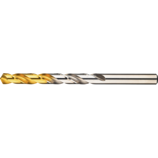 Foret HSS DIN 338 avec revêtement TiN sur la partie utile, usage à la main