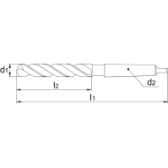  Foret HSS DIN 345 CM