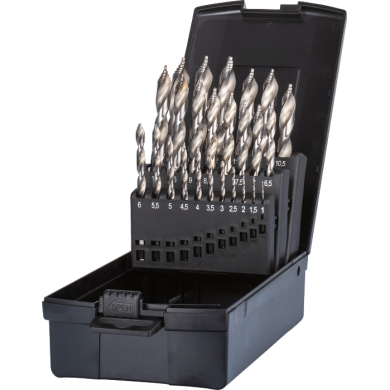 Coffret de Forets HSS DIN 338 Step-point