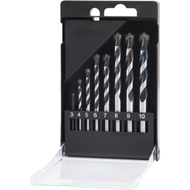 Jeu de Forets à béton à plaquette carbure 13.720 - 3