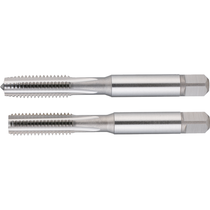 Tarauds à main HSS ISO 529 Jeu de 2 pièces