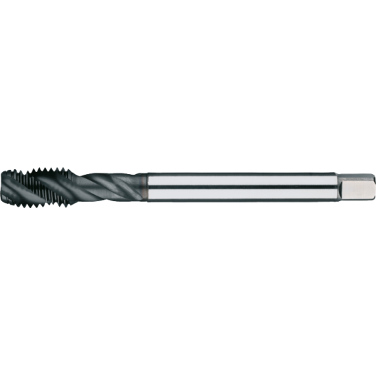 Taraud machine UNI HSS-E DIN 376 Métrique, TiCN pour les trous borgnes M6