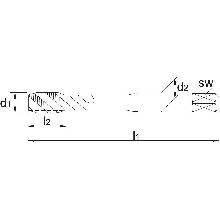  pour Phan-Coil  pour les trous borgnes EG M10