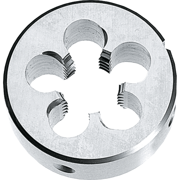 Filière ronde HSS DIN EN 22568 Métrique Fin