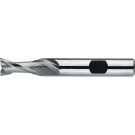 Fraise à rainurer 2 dents Carbure monobloc DIN 6527-B version longue