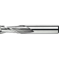 Fraise de précision 2 dents UNI Carbure monobloc