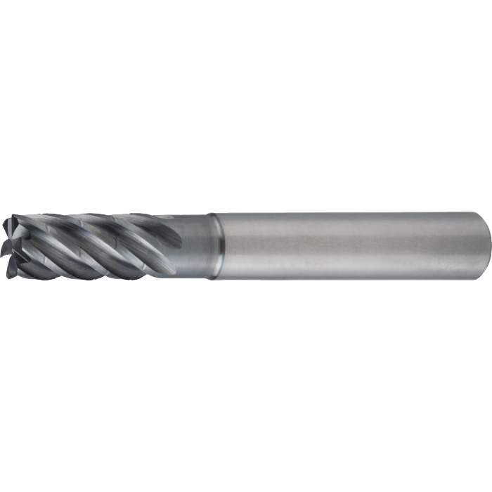 Fraise-trochoïdale HP2 UNI Carbure monobloc 2xD AlCrN 3x6x14mm C0
