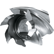 Fraise deux tailles HSS-E DIN 1880 Type W