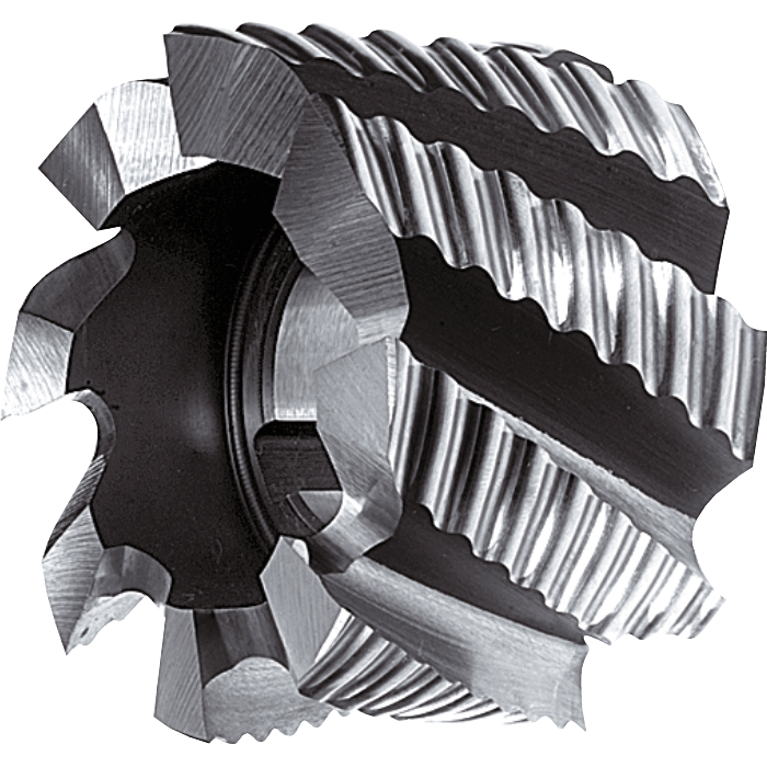 Fraise deux tailles semi-finition HSS-E 8% DIN 1880 type NR