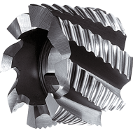 Fraise deux tailles semi-finition HSS-E 8% DIN 1880 type NR