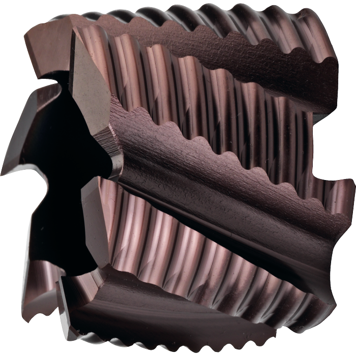 Fraise deux tailles semi-finition HSS-E 8% DIN 1880 type NR