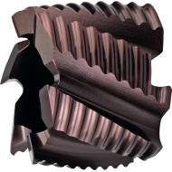 Fraise deux tailles semi-finition HSS-E 8% DIN 1880 type NR