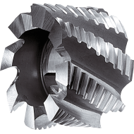 Fraise deux tailles semi-finition HSS-E 8% DIN 1880 Type WF