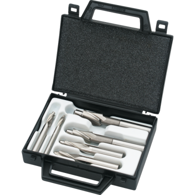 Jeu de fraises à chambrer HSS-E DIN 373 180°-M4-M5-M6-M8-M10