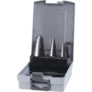 Jeu de forets coniques HSS 44.200 n°s 1