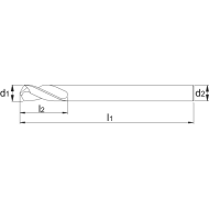  Step-point HSS pour système de changement rapide 'Quick Change' 61.140