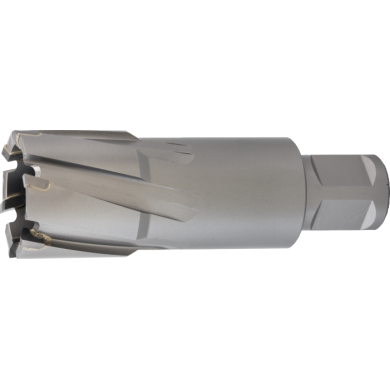 Fraise à carotter à plaquette carbure profondeur de coupe 55 mm 12 mm