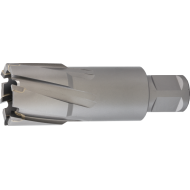 Fraise à carotter à plaquette carbure profondeur de coupe 55 mm 12 mm