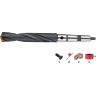 Foret à plaquettes indexables