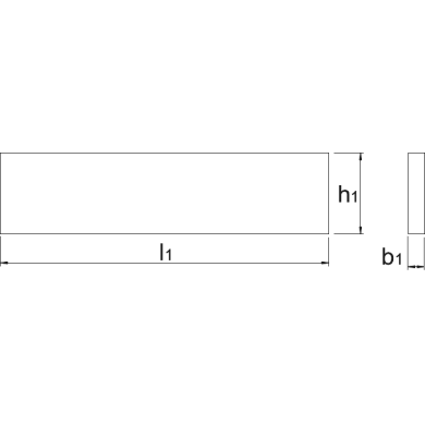  Jeu de Cales parallèles ECO PRO 100x4 mm 9pcs