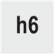 Tolérance d1 (Tol. d1) : h6
