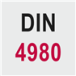 Norme : DIN 4980-ISO 6