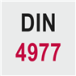 Norme : DIN 4977-ISO 5