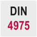 Norme : DIN 4975-ISO 10