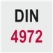 Norme : DIN 4972-ISO 2