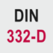 Norme : DIN 332-2 D
