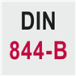 Norme : DIN 844-B